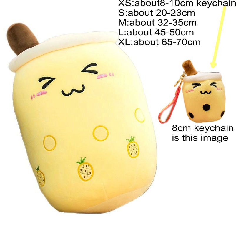 Cute Boba Milk Tea Plushie Toy