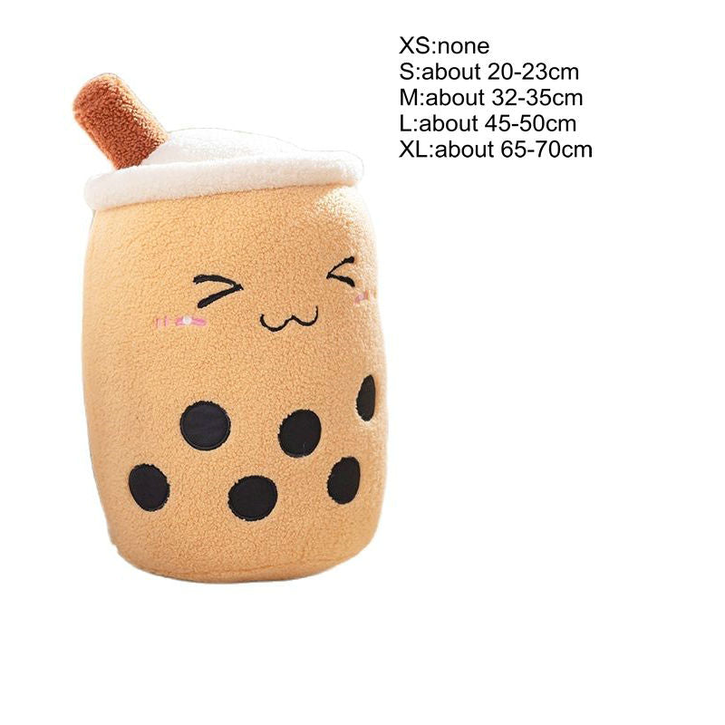 Cute Boba Milk Tea Plushie Toy