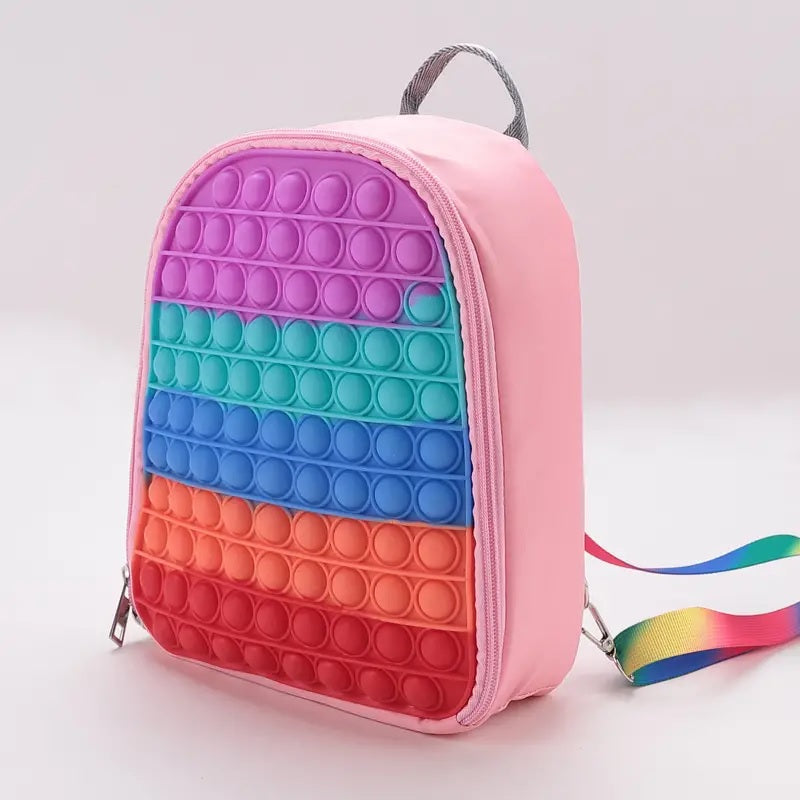 Pop It Bubble Backpack Set